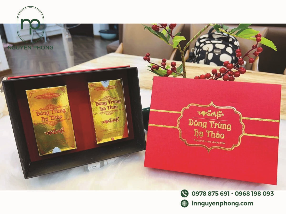 Thông tin in trên hộp đông trùng hạ thảo